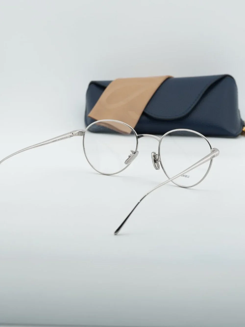 Loewe LW50087U 016 Square Eyeglasses - Shiny Palladium 49mm